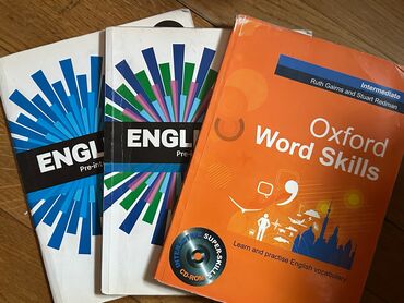 Digər kitablar və jurnallar: Oxford Word Skills English File student's book and work book Все 3