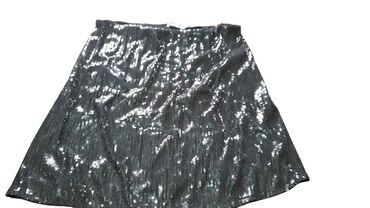 suknja sa tregerima: S (EU 36), Mini, color - Black