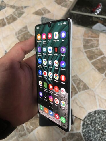 samsun s24: Samsung Galaxy A41, 64 ГБ, цвет - Белый, Отпечаток пальца