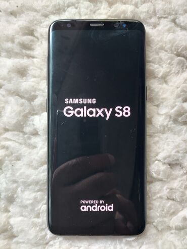 чехол для самсунга: Samsung Galaxy S8, Б/у, 64 ГБ, цвет - Черный, 2 SIM