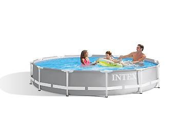 intex: Intex nadzemni bazen – okrugli, s metalnim ramom 366x76 sa pumpom - — 1