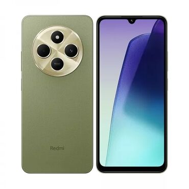 часы appl: Redmi, Redmi 14C, Колдонулган, 256 ГБ, түсү - Жашыл, 2 SIM