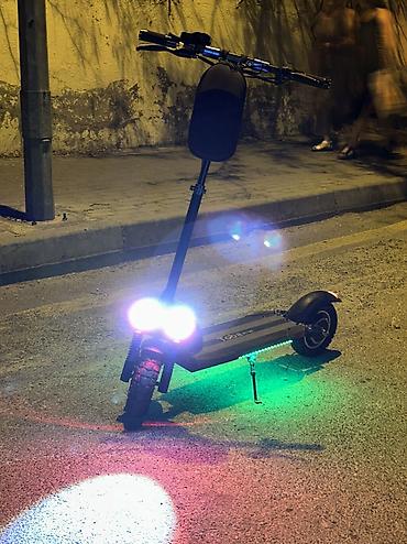 elektrikli scooter toba: Toba GT-769 elektrik skuter - Geniş və sürüşməyə davamlı platforma — 5