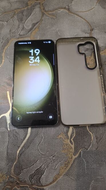 samsung x427: Samsung Galaxy S23, rəng - Boz, Barmaq izi