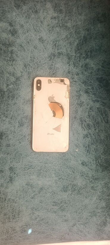 айфоны на запчасти: IPhone Xs Max, Б/у, 128 ГБ, Matte Gold, 50 %
