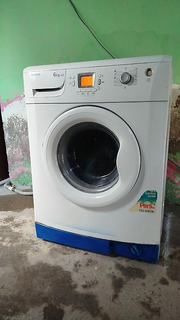 avto monitorlar: Paltaryuyan maşın Beko, 6 kq, İşlənmiş, Avtomat, Qurutmasız — 1