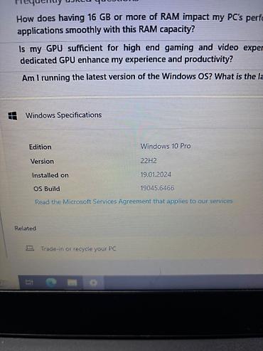 lenovo ideapad 3 ikinci el: İdeal vəziyətdə barmağ izi işləyr.heçbir problemi yoxdur iş və — 6