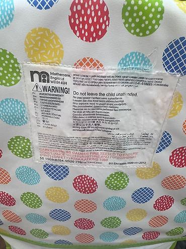 Yemək masaları, oturacaqları: Usaq yemək stulu – Mothercare. - Brend: Mothercare (etiketdə — 10