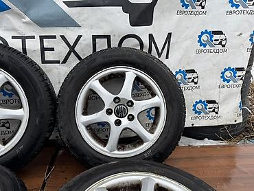 Колеса в сборе: Колеса в сборе 195 / 60 / R 15, Зима, Б/у, Комплект, Легковые, Литые, отверстий - 5 — 4