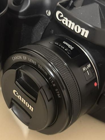 Fotokameralar: Canon 80D +1300D Hər ikisi üçün bir ədəd batareka və yaddaş kartı — 7