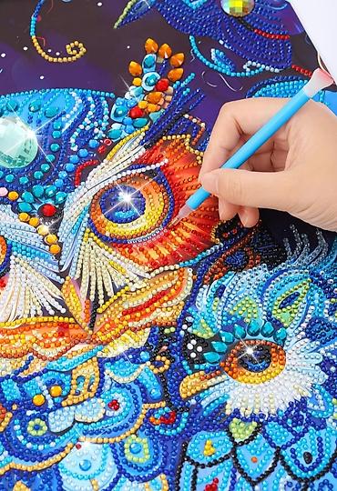 Панно: Алмазная мозаика (diamond painting) — наборы для творчества и декора — 1