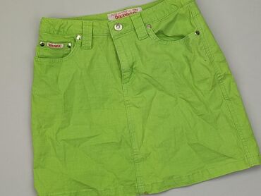 plisowane spódnice zielone: Spódnica, M, stan - Dobry