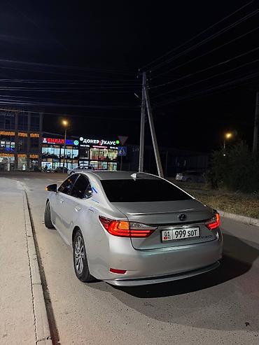 Транспорт: Lexus ES: 2016 г., 2.5 л, Автомат, Гибрид, Седан — 2