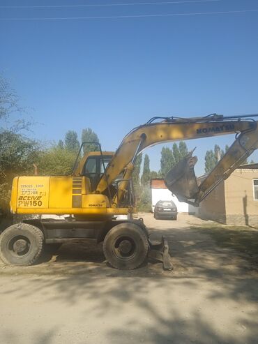 кузовной домкрат: Экскаватор, Komatsu, Колесный