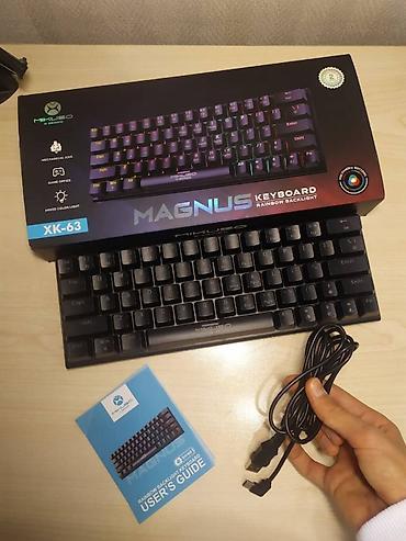 klavye: ❗Təcili satılır ❗ Oyun, mexanik klaviaturası "Mikuso XK-63 X-Series" — 6