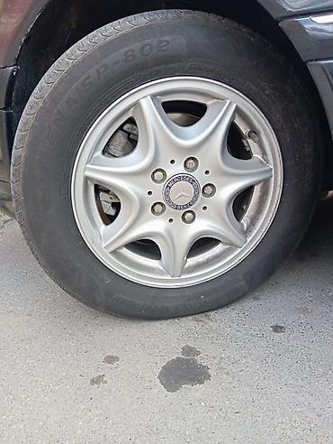 mersedes disq: İşlənmiş Disk təkər Mercedes-Benz 195 / 65 / R 15, 5 Boltlu — 1