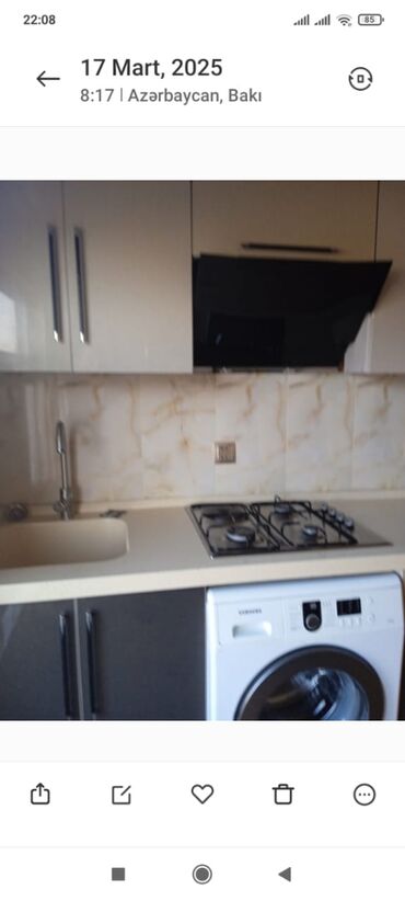 Uzunmüddətli kirayə evlər: 40 kv. m, 1 otaqlı, Qaz — 8