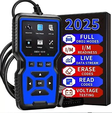 mobilni auto elektricar: OBD2 skener i citac kodova V519sa sopstvenim ekranom. Cita i otklanja — 1
