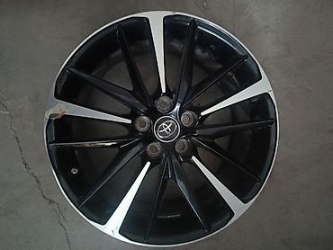 r18 255 55: Литой диск Toyota, оригинальный. - Диаметр: 18" - Крепёж: 5 отверстий — 1