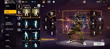 baş: Free Fire hesabı – Prime 2 səviyyəsi, zəngin inventar və nadir — 3