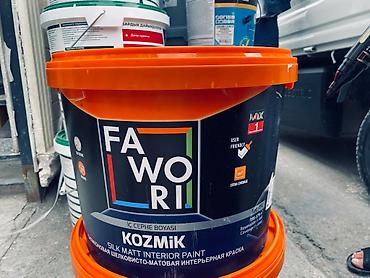 mat: Интерьерная силиконовая шелковиста матовая краска Fawori KOZMiK (Silk — 1