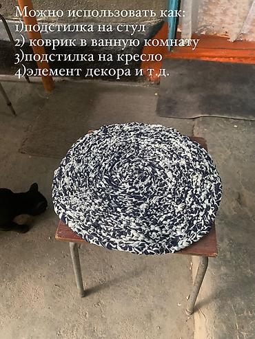 фикус тинеке: Половичок ручной работы Половичок вязанный крючком🧶 35х35📏 *размер — 2