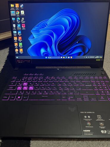 ucuz notebook fiyatları: Yeni ASUS TUF Gaming, 15.6 ", Intel Core i7, 512 GB, Pulsuz çatdırılma