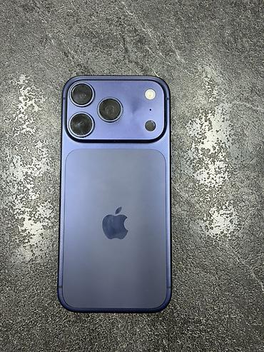 IPhone 17 Pro, Б/у, 256 ГБ, Синий, 100 %