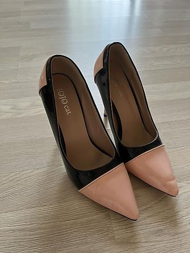 klassik geyimler: Brend: Jojo Cat Model: Qadın stiletto nasos Rəng: Çəhrayı uclu və — 4