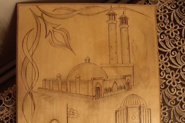 Nərdlər: Xüsusi hazırlanmış Əl işi/ Suvinerlik Nərd. Qədim Gəncənin atributları — 6