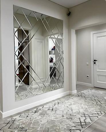 Зеркала: Зеркальные панели/зеркальные стены с фацетом под заказ - Декоративные — 2