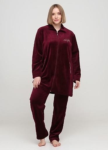 Домашние костюмы: Женские халаты Велюровые халат Тёплые халаты Модные халаты Одежда — 12