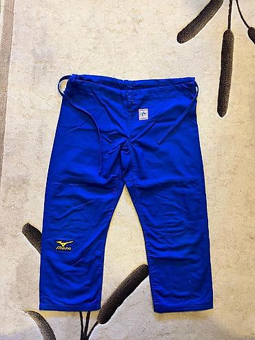 Kişi geyimləri: Mizuno judo/ciudo şalvarı – mavi rəng - Brend: Mizuno - Model: PN0517 — 1