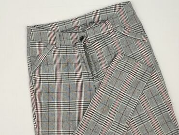 spodnie hello kitty czarne: Material trousers for women, size M (EU 38)