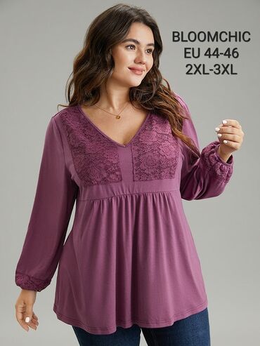 stradivarius zimska jakna: 3XL (EU 46), bоја - Ljubičasta