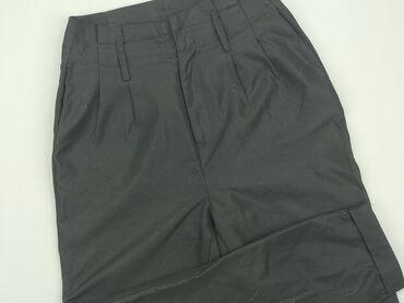 czarne legginsy push up: Material trousers, House, XS (EU 34), condition - Good