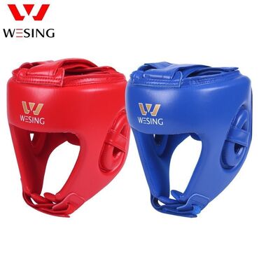 спортивный инвентарь: Wesing шлем 🔥 🔴 красный и синий 🔵