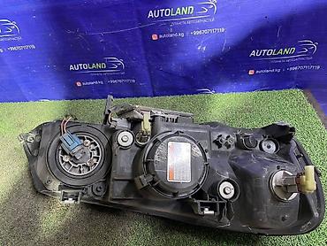 autoland: Передняя левая фара Honda 2002 г., Б/у, Оригинал, Япония — 2