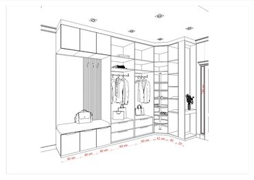 Dizayn, layihə: 3D Mebel Eskizləri və Dizayn Xidmətləri İstehsal və tətbiq prosesinə — 9