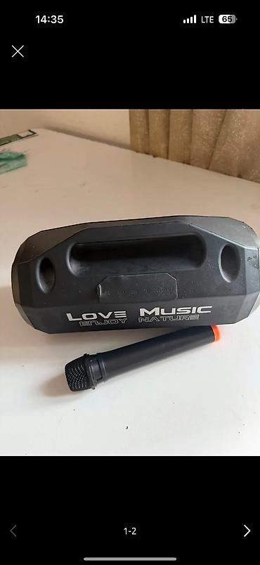 Динамики и колонки: Продаю новый в коробке со встроенным усилителем и микрофоном работает — 9