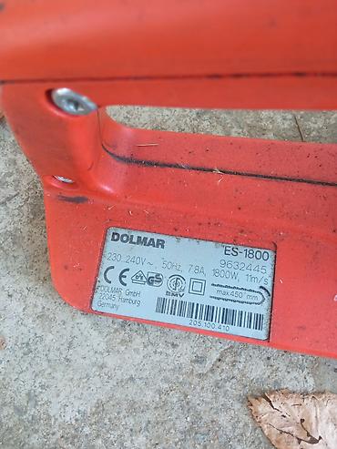 ruc formula: Dolmar ES-1800 električna lančana testera - Snaga motora: 1800 W — 5