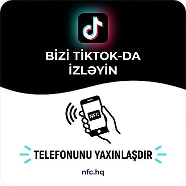 gece simeni is: NFC Sosial Media və Rəy Stikeri Məhsul: NFC texnologiyalı — 4