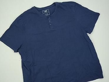 granatowa: F&F, T-shirt damski, rozmiar 3XL — 1