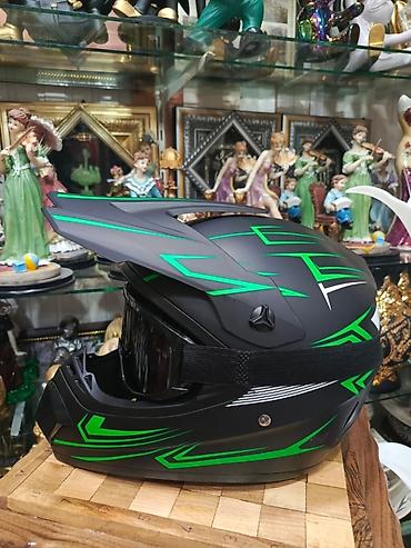 Moto dəbilqələr: Moto Dəbilqə 75azn Moto kasqa Bu Super keyfiyyətli dəbilqə motokros — 3