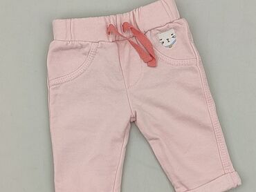 legginsy prążkowane wysoki stan: Sweatpants, F&F, Newborn baby, condition - Very good