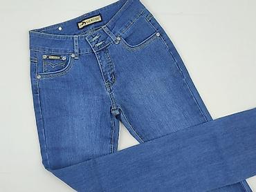 wide jeans: Jeansy damskie, rozmiar S — 1