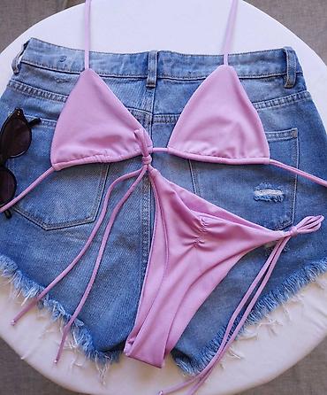Kupaći kostimi: Ženski bikini set – trouglasti kupaći sa vezivanjem - Model: klasični — 6