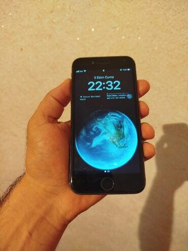 teze soyuducular: IPhone 8, 64 GB, Black Titanium, Barmaq izi