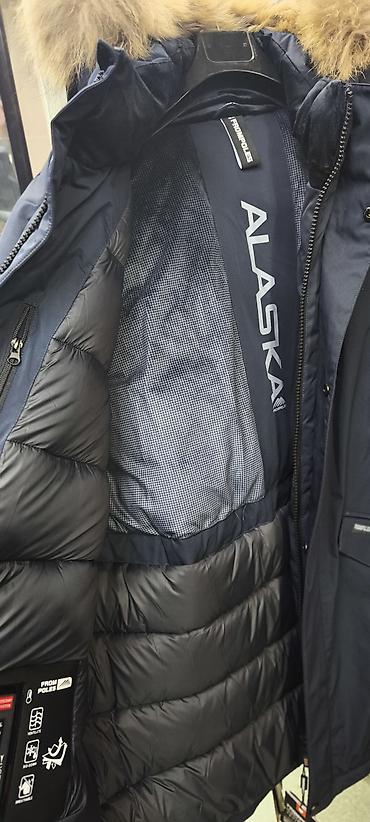 чехлы мех: Мужская куртка, 2XL, Outerwear, Новый, цвет - Синий — 4