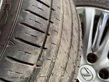 50: Комплект оригинальных литых дисков Lexus с шинами Falken Azenis FK510 — 8